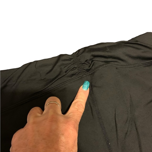 2 pair 1 Price!Calvin Klein Women's Leggings with Ruching on ankles and back. - Picture 3 of 6